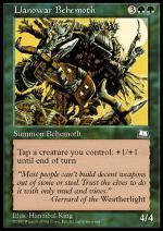 Behemoth di Llanowar  CAVALCAVENTO 3120-Wizard of the Coast- nuvolosofumetti.