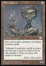 Golem d'Argento  CAVALCAVENTO 3151-Wizard of the Coast- nuvolosofumetti.