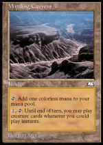 Canyon Serpeggianti  CAVALCAVENTO 3164-Wizard of the Coast- nuvolosofumetti.