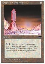 Obelisk of Undoing  CHRONICLES 4105-Wizard of the Coast- nuvolosofumetti.
