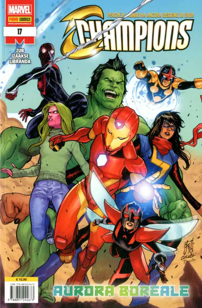 Champions 17-PANINI COMICS- nuvolosofumetti.