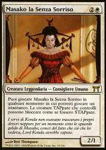 Masako la Senza Sorriso  CAMPIONI DI KAMIGAWA 33-Wizard of the Coast- nuvolosofumetti.