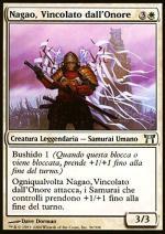 Nagao, Vincolato dall'Onore foil  CAMPIONI DI KAMIGAWA 6380-Wizard of the Coast- nuvolosofumetti.