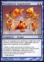 Processione Inquietante foil  CAMPIONI DI KAMIGAWA 318-Wizard of the Coast- nuvolosofumetti.