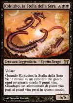 Kokusho, la Stella della Sera  CAMPIONI DI KAMIGAWA 122-Wizard of the Coast- nuvolosofumetti.