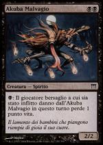 Akuba Malvaggio  CAMPIONI DI KAMIGAWA 150-Wizard of the Coast- nuvolosofumetti.