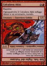 Calcalava Akki  CAMPIONI DI KAMIGAWA 153-Wizard of the Coast- nuvolosofumetti.