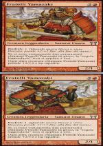 Fratelli Yamazaki foil  CAMPIONI DI KAMIGAWA 323-Wizard of the Coast- nuvolosofumetti.