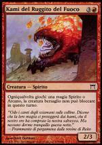 Kami del Ruggito del Fuoco  CAMPIONI DI KAMIGAWA 174-Wizard of the Coast- nuvolosofumetti.