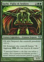 Sachi, Figlia di Seshiro foil  CAMPIONI DI KAMIGAWA 378-Wizard of the Coast- nuvolosofumetti.