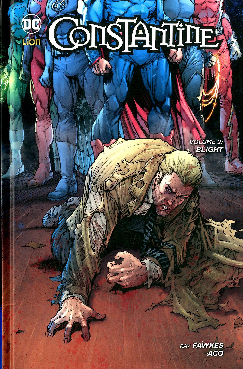 CONSTANTINE new 52 limited 2-LION- nuvolosofumetti.