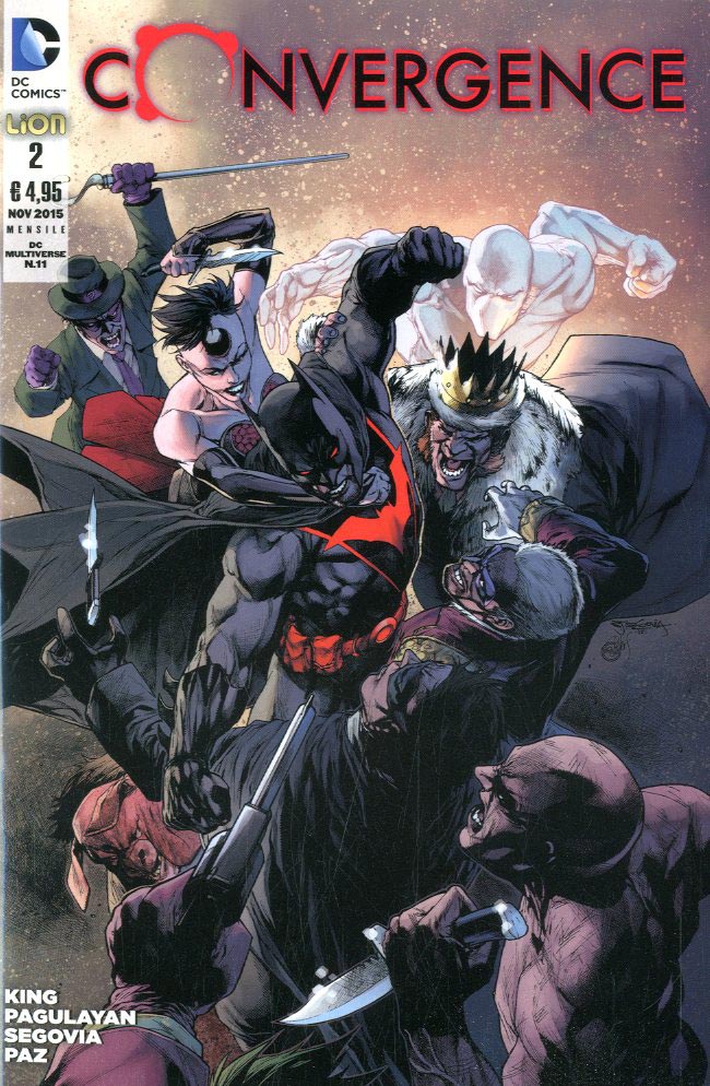 CONVERGENCE 2-LION- nuvolosofumetti.