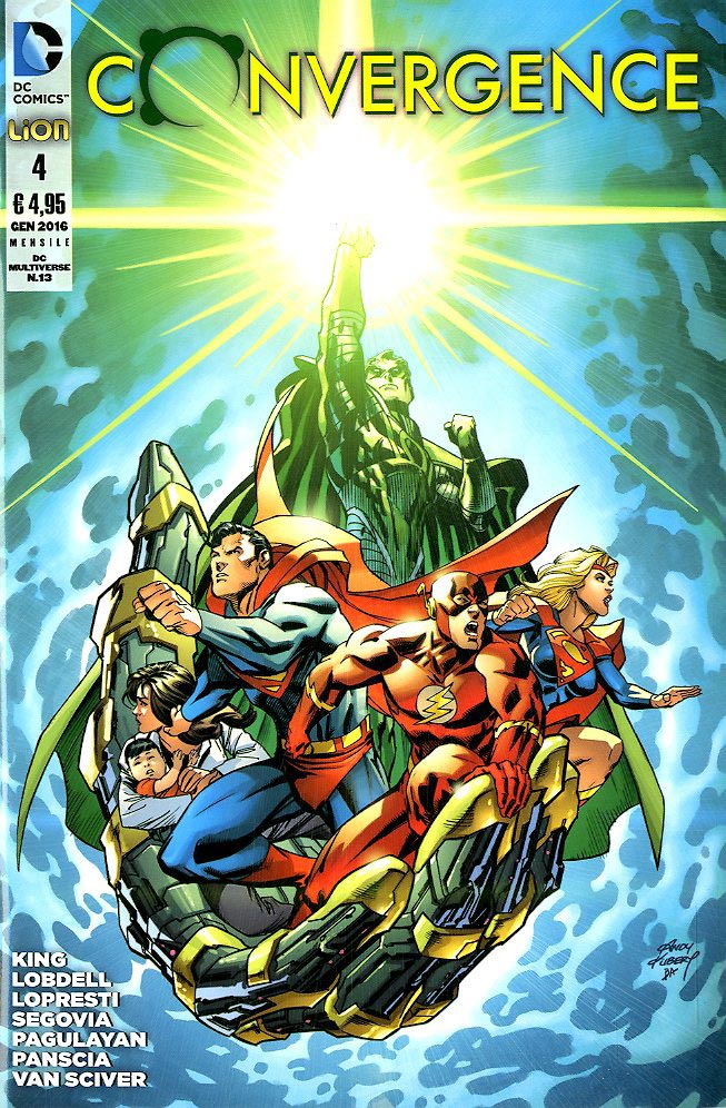 CONVERGENCE 4, LION, nuvolosofumetti,