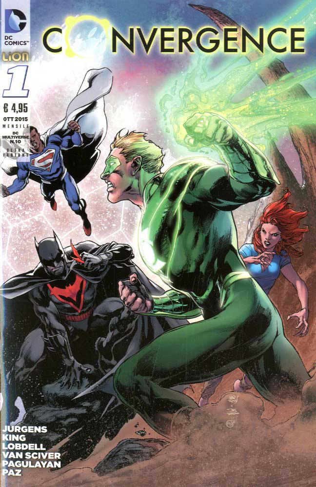 CONVENGERCE ultravariant 1-LION- nuvolosofumetti.