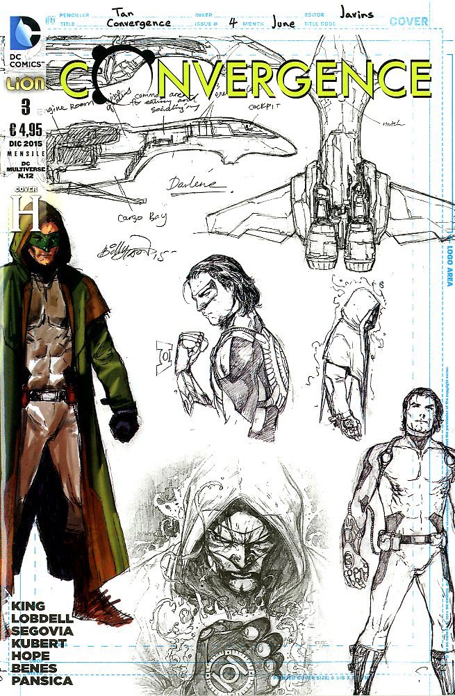 CONVENGERCE variant H 3-LION- nuvolosofumetti.