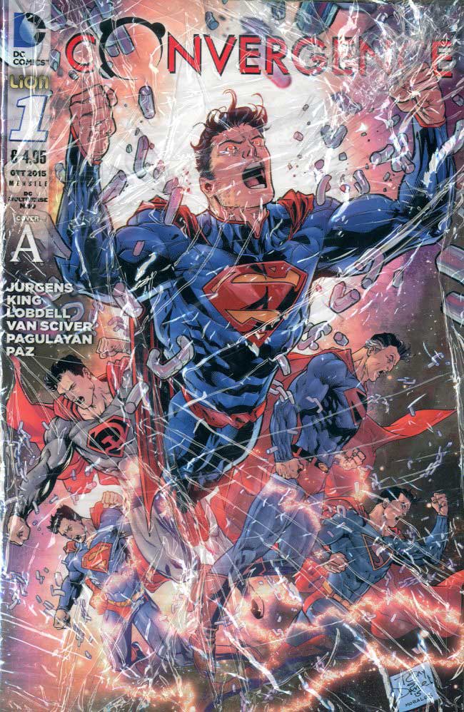 CONVERGENCE variant cover pack 1-LION- nuvolosofumetti.