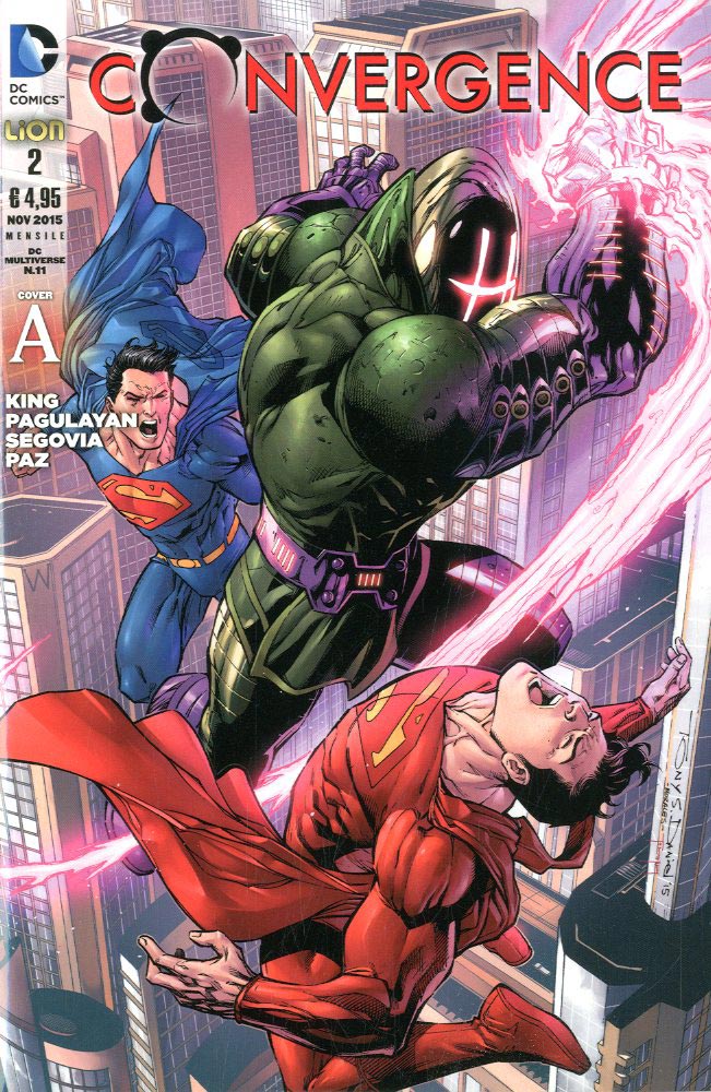 CONVERGENCE variant cover pack 2-LION- nuvolosofumetti.