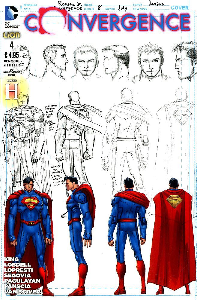 CONVENGERCE variant H 4-LION- nuvolosofumetti.