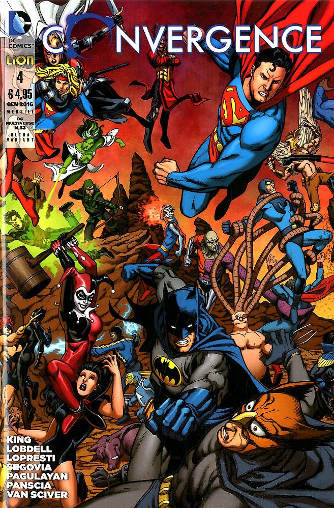 CONVENGERCE ultravariant 4-LION- nuvolosofumetti.