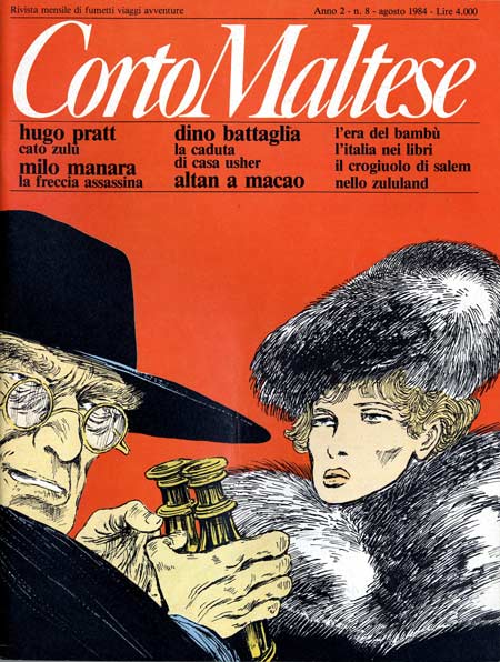 CORTO MALTESE 1984 8-Rizzoli- nuvolosofumetti.