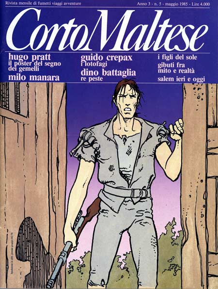 CORTO MALTESE 1985 5, Rizzoli, nuvolosofumetti,