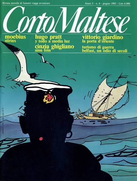 CORTO MALTESE 1985 6, Rizzoli, nuvolosofumetti,