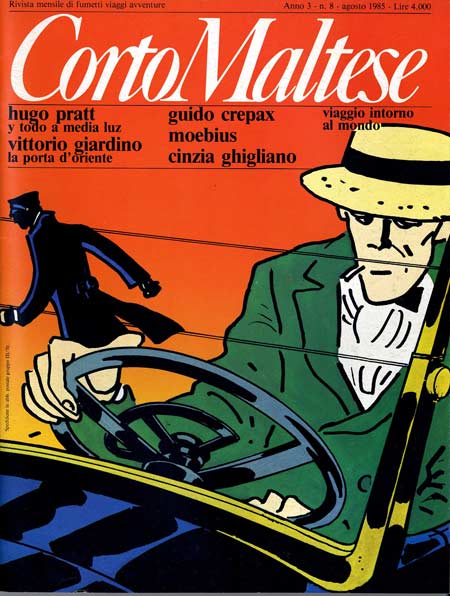 CORTO MALTESE 1985 8, Rizzoli, nuvolosofumetti,