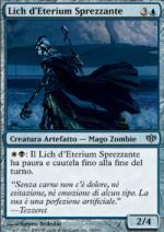 Lich d'Eterium Sprezzante  Conflux 34-Wizard of the Coast- nuvolosofumetti.