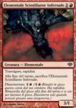Elementale Scintillante Infernale  Conflux 65-Wizard of the Coast- nuvolosofumetti.
