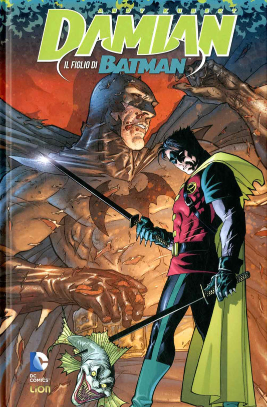 BATMAN DAMIAN IL FIGLIO DI BATMAN-LION- nuvolosofumetti.