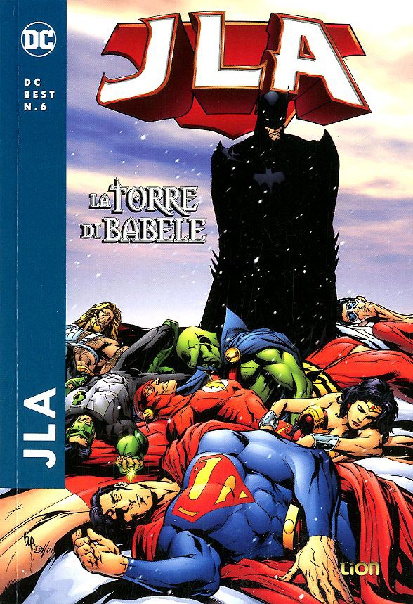 JLA TORRE DI BABELE, LION, nuvolosofumetti,