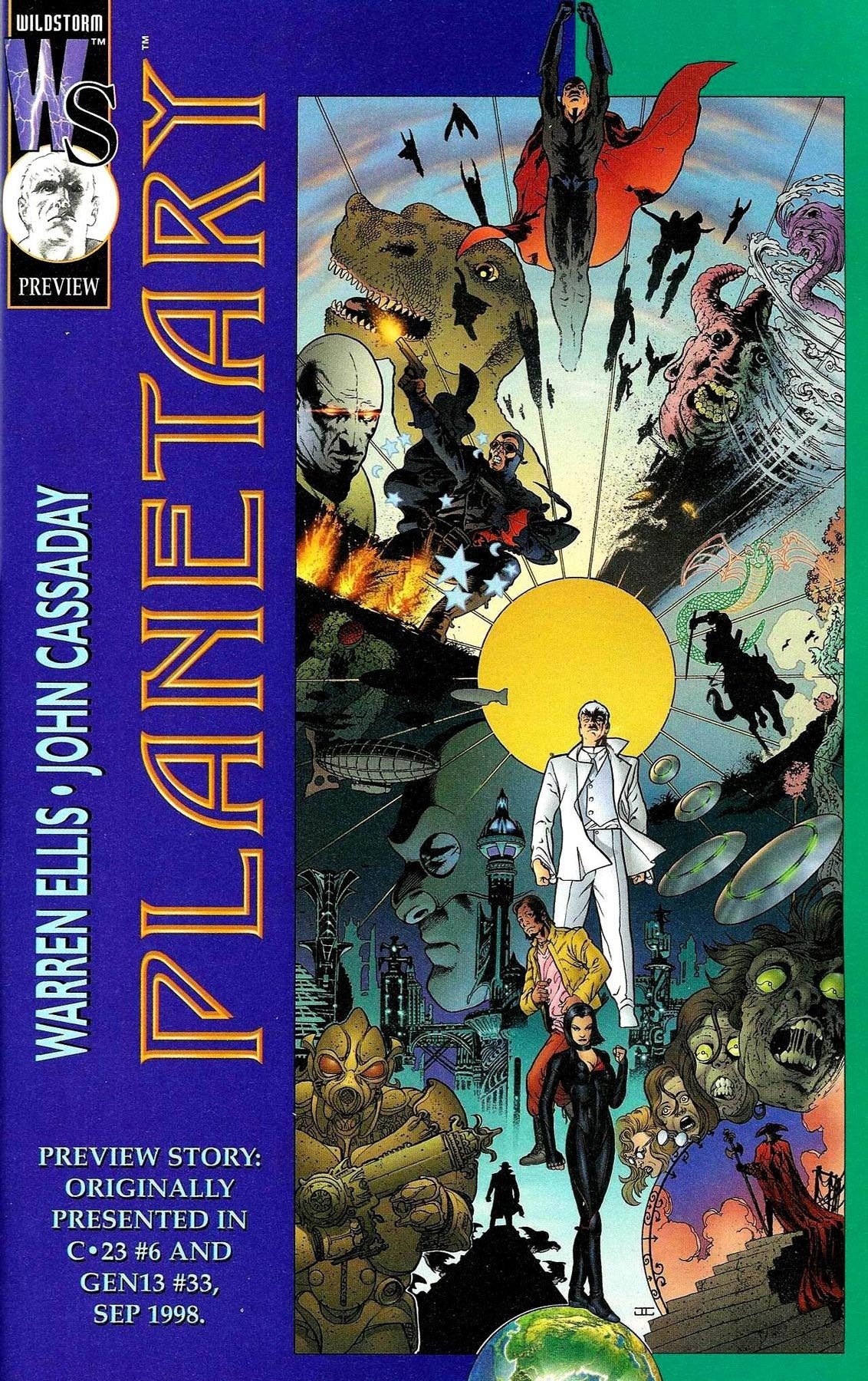 PLANETARY # 1 1-LION- nuvolosofumetti.