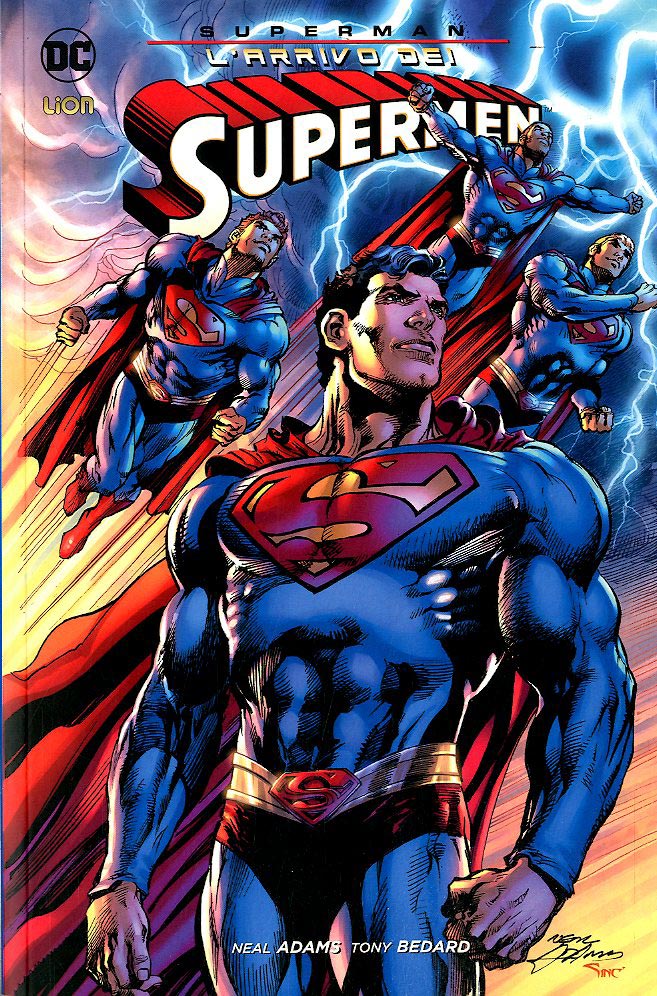 SUPERMAN - L'ARRIVO DEI SUPERMEN-LION- nuvolosofumetti.