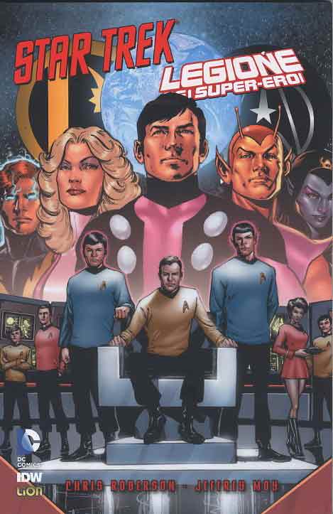 STAR TREK/LEGIONE DEI SUPER EROI-LION- nuvolosofumetti.