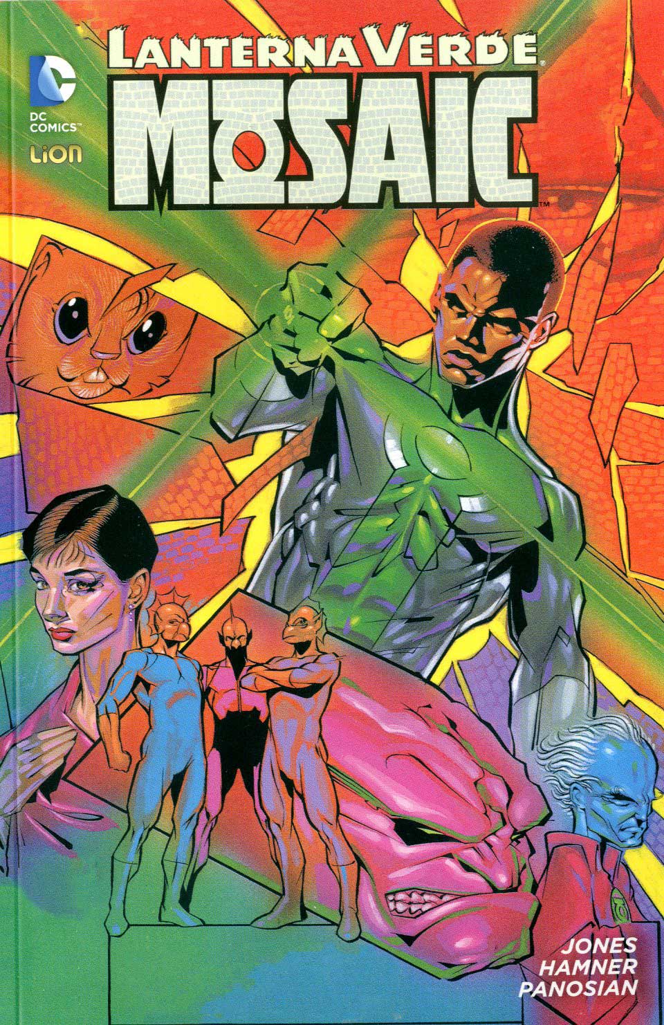 LANTERNA VERDE: Mosaic # 1 29-LION- nuvolosofumetti.