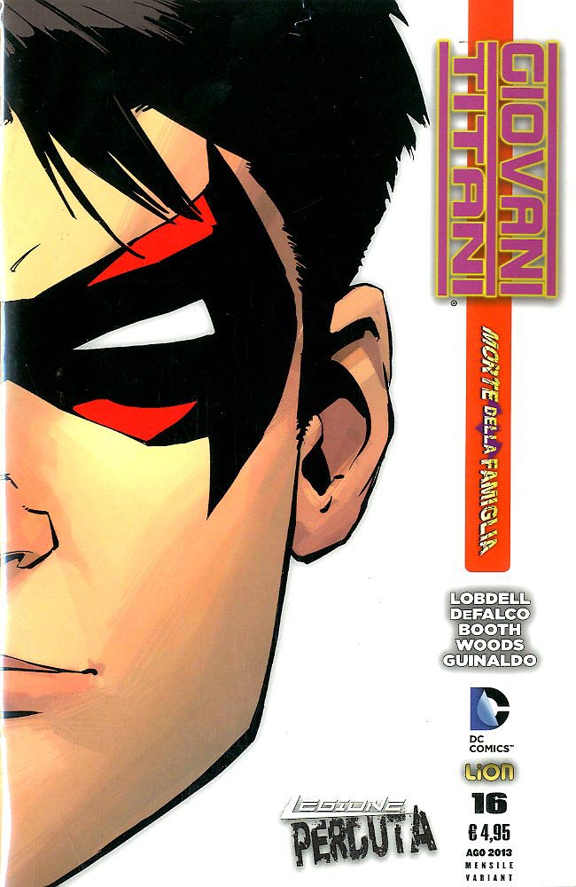 GIOVANI TITANI new 52 variant 16-LION- nuvolosofumetti.