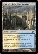 CANCELLO DELLA GILDA AZORIUS   Labirinto Del Drago 146-Wizard of the Coast- nuvolosofumetti.