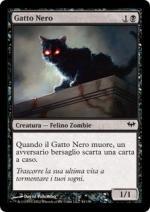 Gatto Nero foil  Ascesa Oscura 166-Wizard of the Coast- nuvolosofumetti.