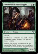 Sopravvissuti del Villaggio foil  Ascesa Oscura 170-Wizard of the Coast- nuvolosofumetti.