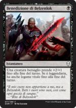 Benedizione di Belzenlok  Dominaria 6077-Wizard of The Coast- nuvolosofumetti.