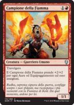 Campione della Fiamma  Dominaria 6116-Wizard of The Coast- nuvolosofumetti.