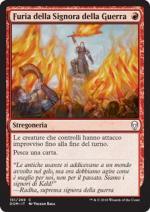Furia della Signora della Guerra  Dominaria 6151-Wizard of The Coast- nuvolosofumetti.