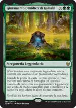 Giuramento Druidico di Kamahl  Dominaria 6166-Wizard of The Coast- nuvolosofumetti.