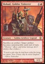 Slobad, Riparatore Goblin foil DARKSTEEL 2177-Wizard of the Coast- nuvolosofumetti.