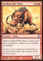 Cinghiale da Guerra Vulshok  DARKSTEEL 2072-Wizard of the Coast- nuvolosofumetti.
