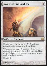 Spada di Fuoco e Ghiaccio DARKSTEEL 2148-Wizard of the Coast- nuvolosofumetti.