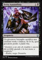 Ferita Autoinflitta  Draghi di Tarkir 4117-Wizard of the Coast- nuvolosofumetti.