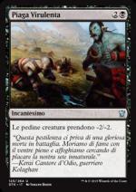 Piaga Virulenta  Draghi di Tarkir 4125-Wizard of the Coast- nuvolosofumetti.