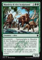 Mandria di Alci Scalpitanti  Draghi di Tarkir 4208-Wizard of the Coast- nuvolosofumetti.