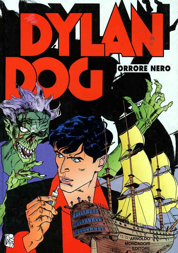 DYLAN DOG ORRORE NERO-MONDADORI- nuvolosofumetti.